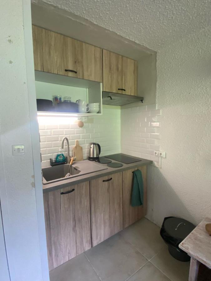 Appt chaleureux idéal pour 4 personnes au pied des pistes - draps et linges de toilette non fournis La Mongie Exterior foto